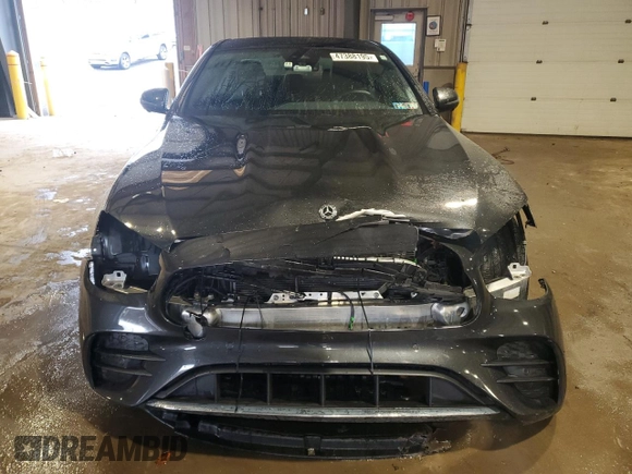2021 Mercedes-Benz E-Class E 350 with VIN W1KZF8EB6MA968351, listed as a Copart auction lot 47388195 with 36,966 mi miles and Salvage Title. Bid and sale history available at carsss.com. Image 5.