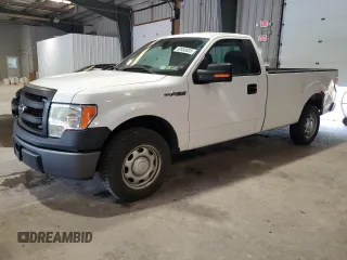 2014 Ford F-150 XL с VIN 1FTNF1CF1EKF71261, выставлен на аукционе Copart как лот 60958835 с пробегом 108 383 миль миль и Списание • Salvage title. История ставок и продаж доступна на DreamBid. Изображение 1.