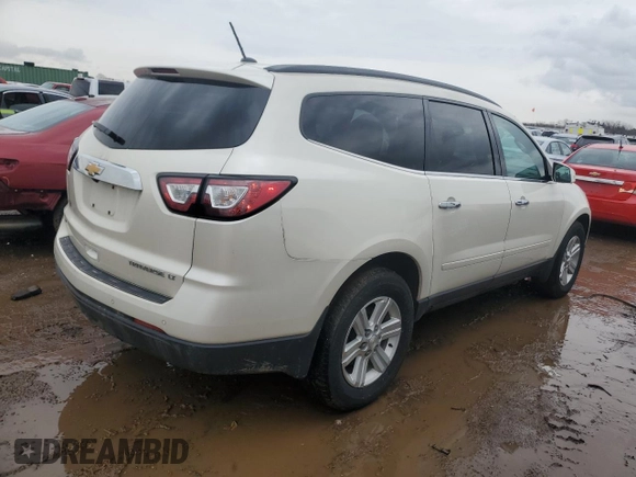 2013 Chevrolet Traverse LT with VIN 1GNKVGKD4DJ250349, listed as a Copart auction lot 51431245 with 182,837 mi miles and Salvage Title. Bid and sale history available at DreamBid. Image 3.