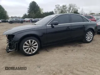 2013 Audi A4 Premium z VIN WAUAFAFL2DN031556, wystawiony jako Copart lot #52485145 z przebiegiem 116 249 mil mil oraz Szkoda całkowita • Salvage title. Historia ofert i sprzedaży dostępna na DreamBid. Obrazek 1.