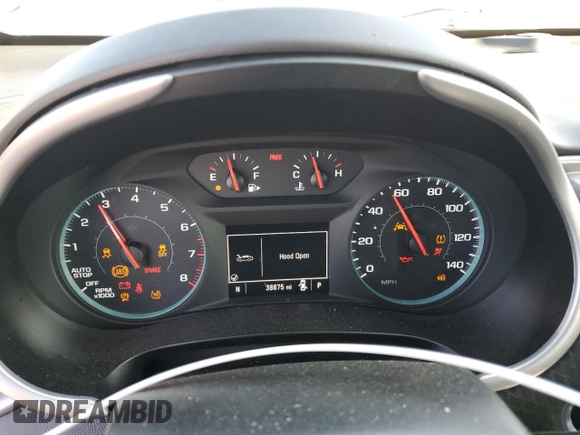 2023 Chevrolet Malibu LS with VIN 1G1ZC5STXPF156517, listed as a Copart auction lot 51373695 with 38,875 mi miles and Salvage Title. Bid and sale history available at DreamBid. Image 9.