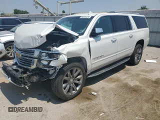 2016 Chevrolet Suburban LTZ with VIN 1GNSKJKC2GR368676, listed as a Copart auction lot 60224225 with Not provided miles and Salvage title. Bid and sale history available at DreamBid. Image 1.