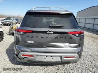 2022 Nissan Pathfinder SL with VIN 5N1DR3CA2NC225163, listed as a Copart auction lot 87971695 with 44,828 mi miles and Salvage Title. Bid and sale history available at carsss.com. Image 6.