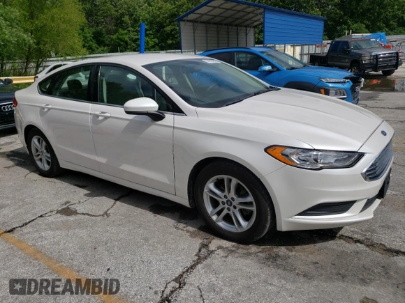2018 Ford Fusion SE z VIN 3FA6P0HD9JR183760, wystawiony jako Copart lot #59983025 z przebiegiem 95 206 mil mil oraz Szkoda całkowita • Salvage title. Historia ofert i sprzedaży dostępna na DreamBid. Obrazek 4.