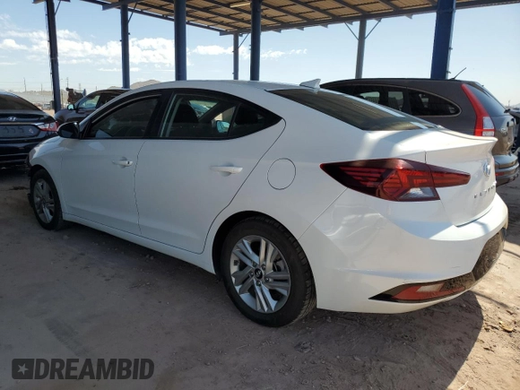 2020 Hyundai Elantra SEL with VIN 5NPD84LF6LH542096, listed as a Copart auction lot 62504915 with 86,911 mi miles and Salvage title. Bid and sale history available at DreamBid. Image 2.
