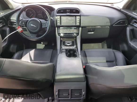 2017 Jaguar F-Pace 35t Premium with VIN SADCJ2BV4HA066611, listed as a Copart auction lot 54249725 with 103,873 mi miles and Salvage title. Bid and sale history available at DreamBid. Image 8.