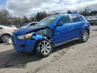 2015 Mitsubishi Outlander Sport 2.4 ES with VIN 4A4AR3AW3FE054962, listed as a Copart auction lot 45318145 with 147,409 mi miles and Clean Title. Bid and sale history available at carsss.com. Image 1.