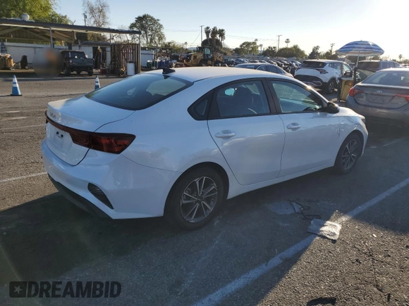 2023 Kia Forte LXS with VIN 3KPF24AD2PE551075, listed as a Copart auction lot 47079895 with 20,090 mi miles and Salvage Title. Bid and sale history available at carsss.com. Image 3.