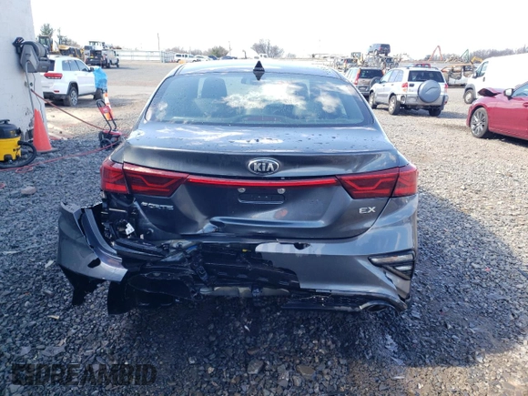 2019 Kia Forte EX with VIN 3KPF54AD0KE029349, listed as a Copart auction lot 47990745 with 56,149 mi miles and Salvage Title. Bid and sale history available at carsss.com. Image 6.