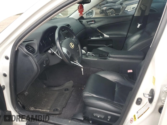 2011 Lexus IS 250 with VIN JTHBF5C20B5136540, listed as a Copart auction lot 63592465 with 141,137 mi miles and Salvage title. Bid and sale history available at DreamBid. Image 7.