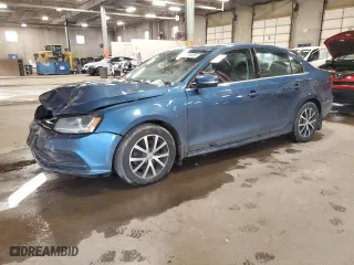 2018 Volkswagen Jetta 1.4T SE with VIN 3VWDB7AJ6JM233243, listed as a Copart auction lot 47759535 with 76,781 mi miles and Salvage Title. Bid and sale history available at carsss.com. Image 1.
