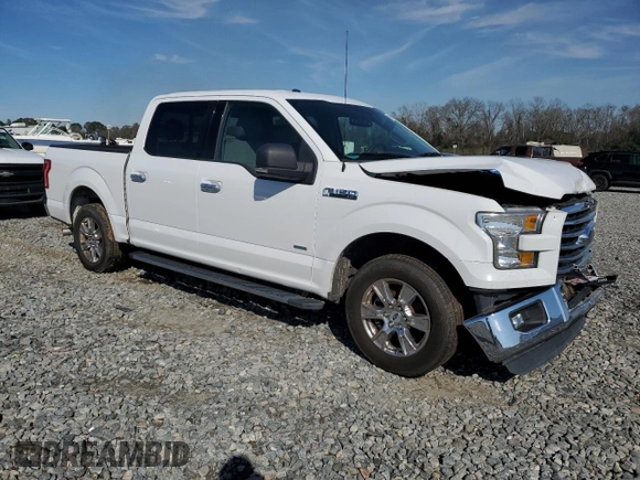 2015 Ford F-150 XL with VIN 1FTEW1CP9FFC26482, listed as a Copart auction lot 46289185 with 184,643 mi miles and Salvage Title. Bid and sale history available at carsss.com. Image 4.