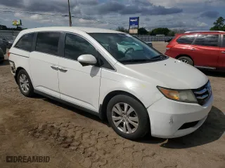 2015 Honda Odyssey EX with VIN 5FNRL5H41FB106681, listed as a Copart auction lot 52771175 with 191,092 mi miles and Salvage Title. Bid and sale history available at carsss.com. Image 4.