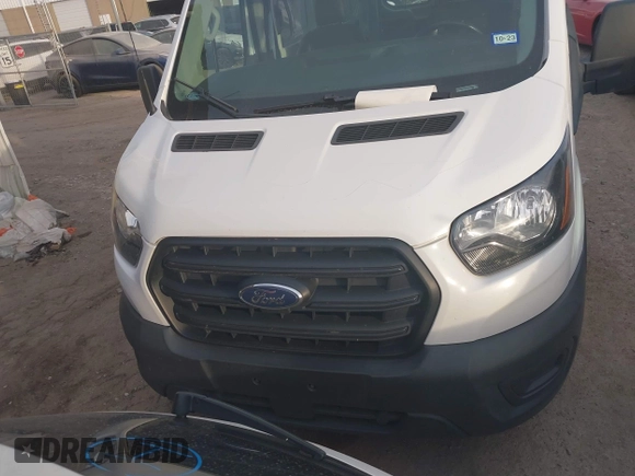 2020 Ford Transit Cargo with VIN 1FTBR1C84LKA91255, listed as a IAAI auction lot 41067146 with 165,207 mi miles. Bid and sale history available at carsss.com. Image 12.
