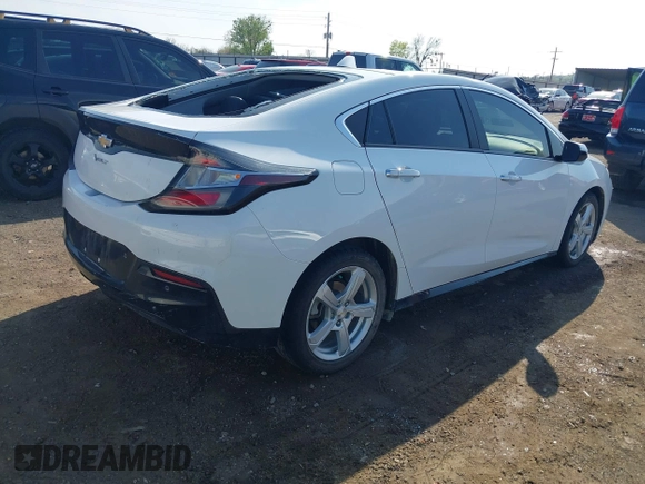 2018 Chevrolet Volt LT with VIN 1G1RC6S56JU144665, listed as a IAAI auction lot 41925714 with 89,329 mi miles. Bid and sale history available at carsss.com. Image 4.