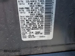 2019 Nissan Rogue SV with VIN JN8AT2MV6KW401800, listed as a Copart auction lot 51526515 with 54,587 mi miles and Salvage Title. Bid and sale history available at carsss.com. Image 14.