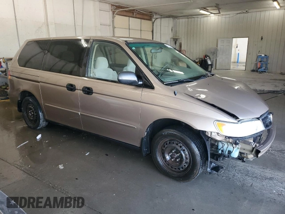 2004 Honda Odyssey LX z VIN 5FNRL18554B007005, wystawiony jako Copart lot #54377345 z przebiegiem 219 655 mil mil oraz Szkoda całkowita • Salvage title. Historia ofert i sprzedaży dostępna na DreamBid. Obrazek 4.