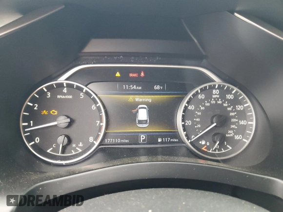 2018 Nissan Murano S z VIN 5N1AZ2MGXJN132311, wystawiony jako Copart lot #54641475 z przebiegiem 177 110 mil mil oraz Szkoda całkowita • Salvage title. Historia ofert i sprzedaży dostępna na DreamBid. Obrazek 9.