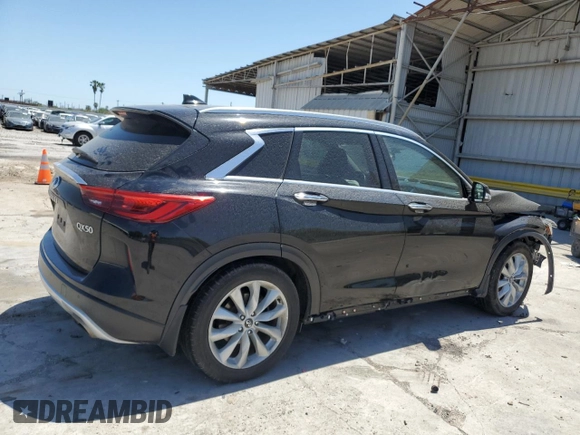 2019 Infiniti QX50 Essential z VIN 3PCAJ5M39KF115669, wystawiony jako Copart lot #52551625 z przebiegiem 65 261 mil mil oraz Szkoda całkowita • Salvage title. Historia ofert i sprzedaży dostępna na DreamBid. Obrazek 3.