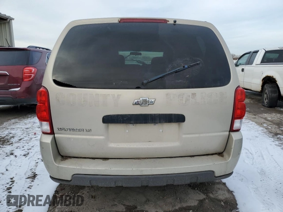2007 Chevrolet Uplander LS Fleet with VIN 1GNDV23127D215697, listed as a Copart auction lot 87553145 with 0 mi miles and Clean Title. Bid and sale history available at carsss.com. Image 6.