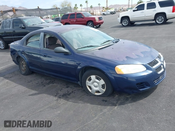 2006 Dodge Stratus SXT z VIN 1B3AL46T86N230063, wystawiony jako IAAI lot #41901018 z przebiegiem 180 353 mil mil oraz . Historia ofert i sprzedaży dostępna na DreamBid. Obrazek 1.