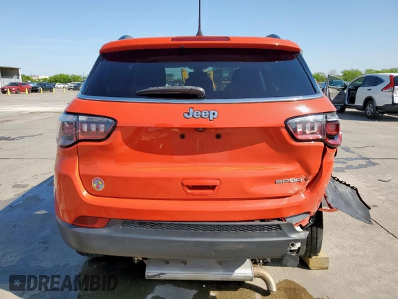 2020 Jeep Compass Sport с VIN 3C4NJCAB3LT253177, выставлен на аукционе Copart как лот 51949525 с пробегом 120 146 миль миль и Чистый • Clean title. История ставок и продаж доступна на DreamBid. Изображение 6.