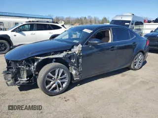 2018 Lexus IS with VIN JTHBA1D23J5079643, listed as a Copart auction lot 51203185 with 34,987 mi miles and Salvage Title. Bid and sale history available at carsss.com. Image 1.