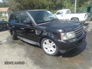 2006 Land Rover Range Rover Sport HSE with VIN SALSF25436A978101, listed as a IAAI auction lot 37261680 with 224,780 mi miles and . Bid and sale history available at DreamBid. Image 1.