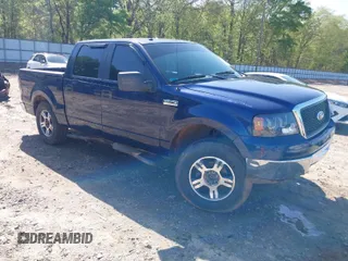2008 Ford F-150 XLT with VIN 1FTPW12V68FA38420, listed as a IAAI auction lot 41978982 with 151,894 mi miles. Bid and sale history available at carsss.com. Image 1.