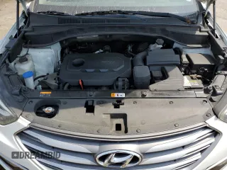 2017 Hyundai Santa Fe 2.4L z VIN 5NMZUDLB7HH018961, wystawiony jako Copart lot #60418395 z przebiegiem 107 830 mil mil oraz Czysty tytuł • Clean title. Historia ofert i sprzedaży dostępna na DreamBid. Obrazek 11.