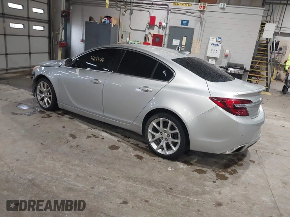2016 Buick Regal GS with VIN 2G4GU5GX9G9104551, listed as a IAAI auction lot 41196186 with 119,118 mi miles. Bid and sale history available at carsss.com. Image 3.