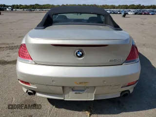 2007 BMW 6 Series 650i with VIN WBAEK13507CN84404, listed as a Copart auction lot 73525244 with 156,497 mi miles and Salvage Title. Bid and sale history available at carsss.com. Image 6.