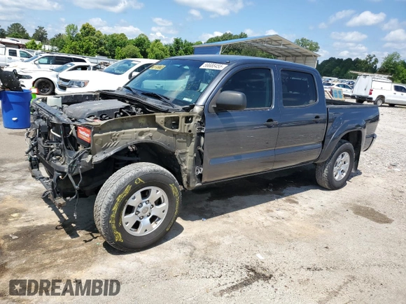 2011 Toyota Tacoma PreRunner with VIN 3TMJU4GN2BM119153, listed as a Copart auction lot 56688455 with 151,645 mi miles and Salvage title. Bid and sale history available at DreamBid. Image 1.