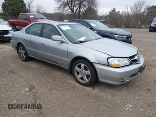 2003 Acura TL Type S with VIN 19UUA56823A038628, listed as a IAAI auction lot 41867737 with 210,176 mi miles. Bid and sale history available at carsss.com. Image 1.
