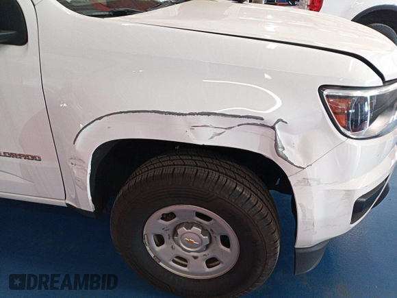 2019 Chevrolet Colorado 2WD Work Truck with VIN 1GCGSBEA0K1298696, listed as a IAAI auction lot 42399260 with 119,583 mi miles and . Bid and sale history available at DreamBid. Image 1.