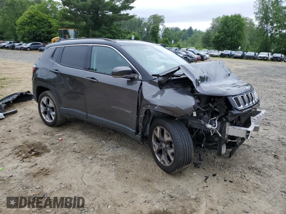 2018 Jeep Compass Limited z VIN 3C4NJDCB6JT436704, wystawiony jako Copart lot #59470265 z przebiegiem 84 581 mil mil oraz Szkoda całkowita • Salvage title. Historia ofert i sprzedaży dostępna na DreamBid. Obrazek 4.