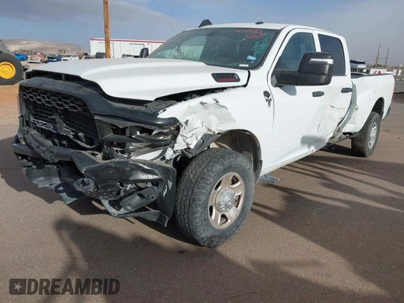 2023 Ram 2500 Tradesman with VIN 3C6UR5HJXPG631739, listed as a IAAI auction lot 41382584 with 45,385 mi miles. Bid and sale history available at carsss.com. Image 17.