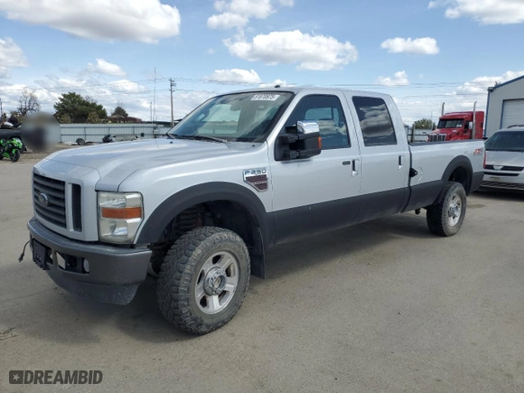 2008 Ford Super Duty F-250 SRW XL with VIN 1FTSW21R68EC56190, listed as a Copart auction lot 51870975 with 122,928 mi miles and Clean Title. Bid and sale history available at carsss.com. Image 1.
