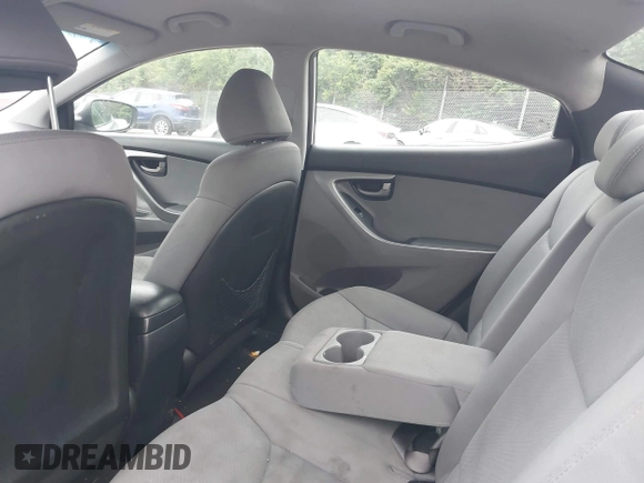 2012 Hyundai Elantra GLS with VIN KMHDH4AEXCU400457, listed as a IAAI auction lot 42395614 with 168,910 mi miles and . Bid and sale history available at DreamBid. Image 8.