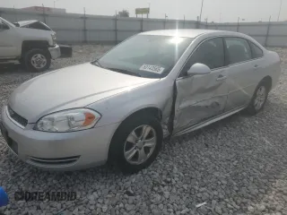 2014 Chevrolet Impala LS with VIN 2G1WA5E30E1160486, listed as a Copart auction lot 60143565 with 136,636 mi miles and Salvage title. Bid and sale history available at DreamBid. Image 1.