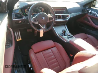 2023 BMW 4 Series M440i with VIN WBA53AT01PCL61211, listed as a Copart auction lot 83972064 with 12,489 mi miles and Salvage Title. Bid and sale history available at DreamBid. Image 8.