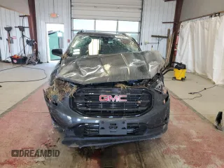 2021 GMC Terrain SLT with VIN 3GKALVEV3ML353665, listed as a Copart auction lot 55581865 with 85,903 mi miles and Salvage title. Bid and sale history available at DreamBid. Image 5.