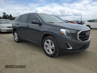 2018 GMC Terrain SLE with VIN 3GKALMEV8JL309845, listed as a Copart auction lot 54070435 with 64,224 mi miles and Salvage Title. Bid and sale history available at carsss.com. Image 4.