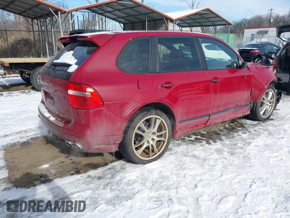 2009 Porsche Cayenne GTS z VIN WP1AD29P49LA60524, wystawiony jako IAAI lot #41364169 z przebiegiem 141 294 mil mil oraz . Historia ofert i sprzedaży dostępna na DreamBid. Obrazek 4.
