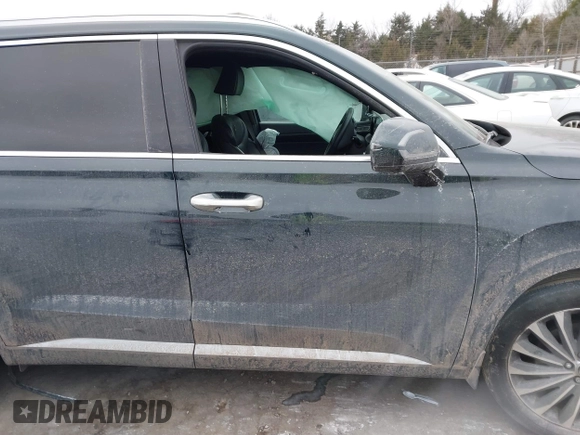 2023 Hyundai Palisade Calligraphy z VIN KM8R7DGE0PU640381, wystawiony jako IAAI lot #41601559 z przebiegiem 20 418 mil mil oraz . Historia ofert i sprzedaży dostępna na DreamBid. Obrazek 13.