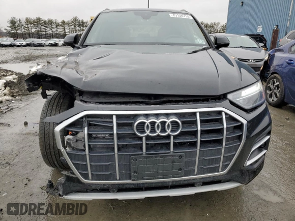 2024 Audi Q5 Premium with VIN WA1ABAFY0R2100659, listed as a Copart auction lot 45125755 with 6,175 mi miles and Salvage Title. Bid and sale history available at carsss.com. Image 5.