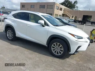 2018 Lexus NX with VIN JTJYARBZ9J2116378, listed as a IAAI auction lot 41841195 with 57,280 mi miles. Bid and sale history available at carsss.com. Image 1.