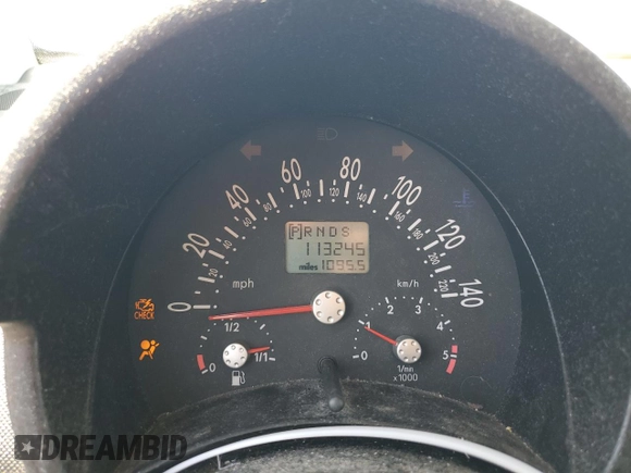 2005 Volkswagen Beetle GLS with VIN 3VWCR31C15M402723, listed as a Copart auction lot 54820195 with 113,245 mi miles and Salvage Title. Bid and sale history available at DreamBid. Image 9.