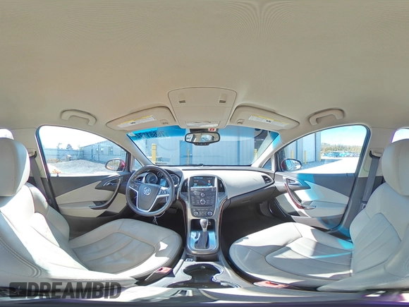 2012 Buick Verano Group with VIN 1G4PS5SK8C4174623, listed as a Copart auction lot 76681174 with 45,437 mi miles and Salvage title. Bid and sale history available at DreamBid. Image 15.