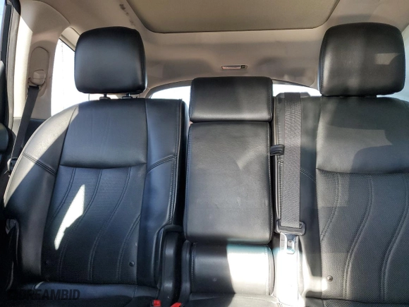 2013 Infiniti JX35 with VIN 5N1AL0MM5DC337062, listed as a Copart auction lot 86436664 with 102,930 mi miles and Salvage Title. Bid and sale history available at carsss.com. Image 10.